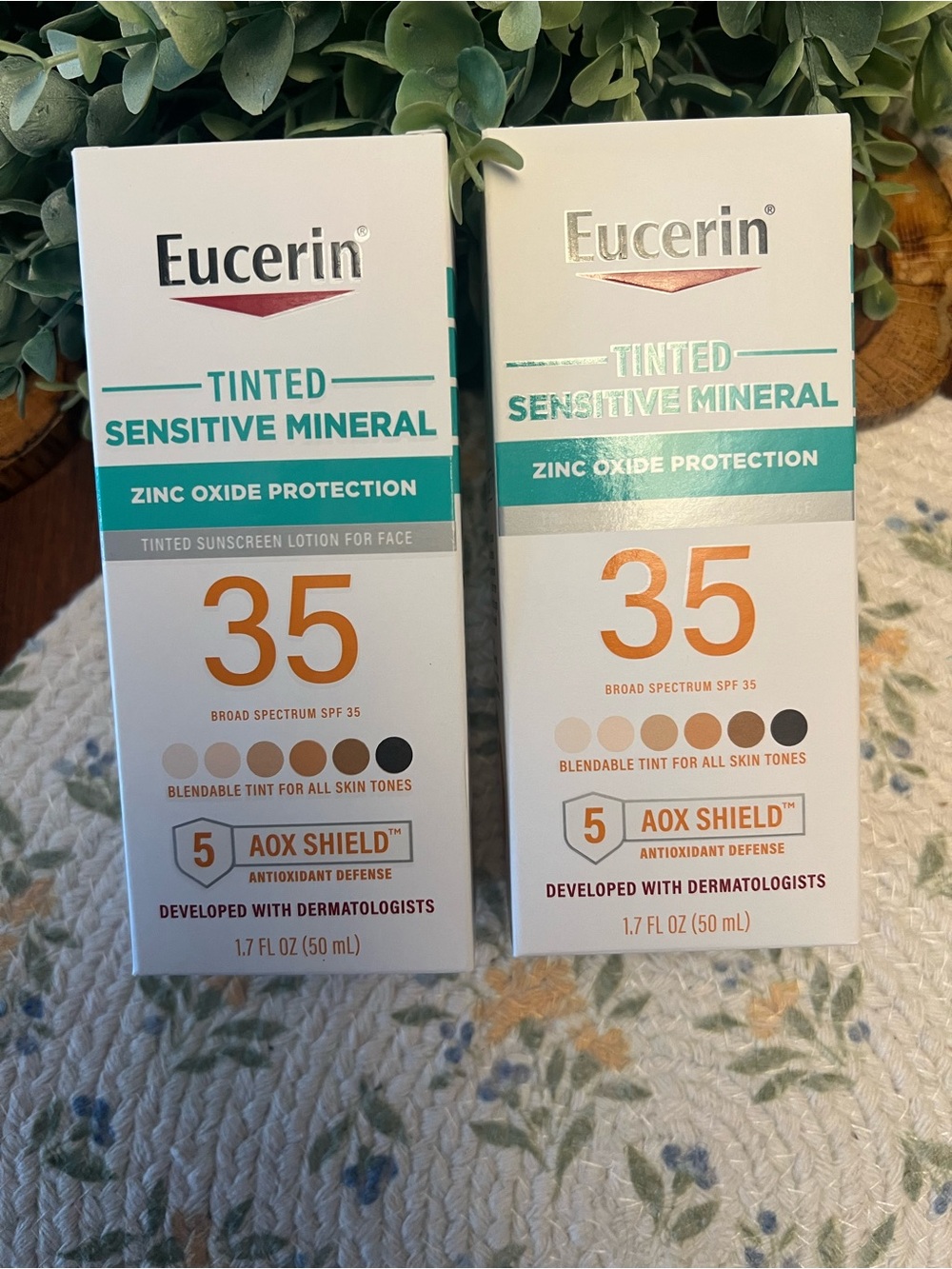 Eucerin Tinted Sensitive Mineral Sunscreen